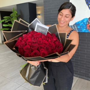 Ramo 50 rosas rojas