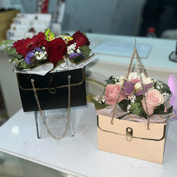 Cartera floral pequeña - Imagen 2