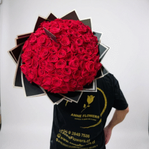 Ramo de 100 rosas rojas ecuatorianas