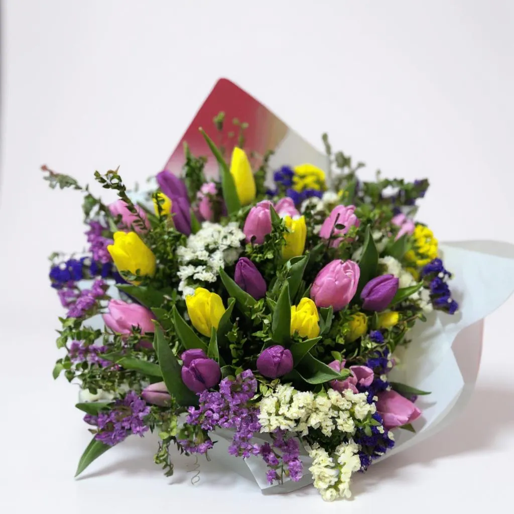 Ramo mix de 20 tulipanes 🌷