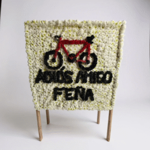 Corona de 100x100 con figura, letra y fondo blanco