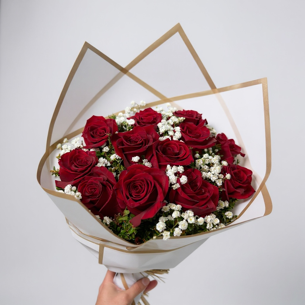 12 rosas rojas - Imagen 2